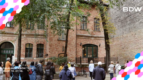 Otthon Csikágóban • városi és épületséta // Budapest Design Week